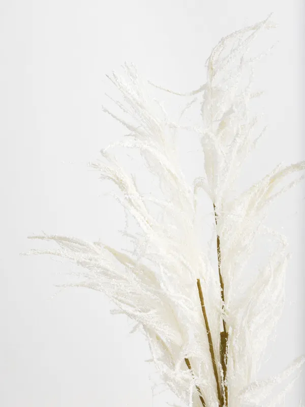 Ветка декоративная, 1 м, Белая пампасная трава, Meadow decor, image-3