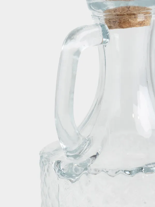 Емкость для масла или уксуса, 400 мл, с ручкой, стекло Р/пробка, Naiad, image-4