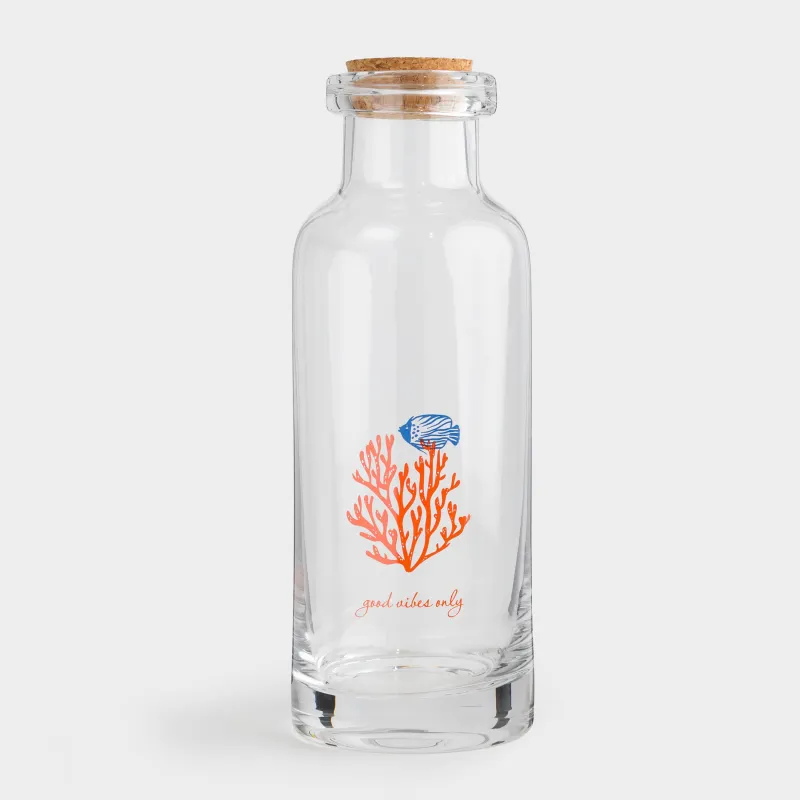 Графин, 1 л, стекло, Морские кораллы, Libona