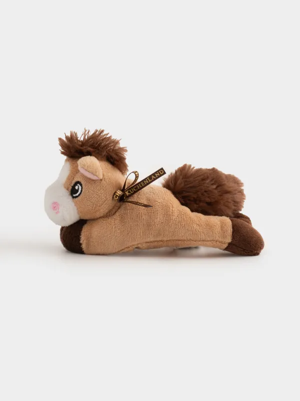 Магнит, 13 см, мягкий, полиэстер, бежевый, Лошадь, Horse cute, image-1