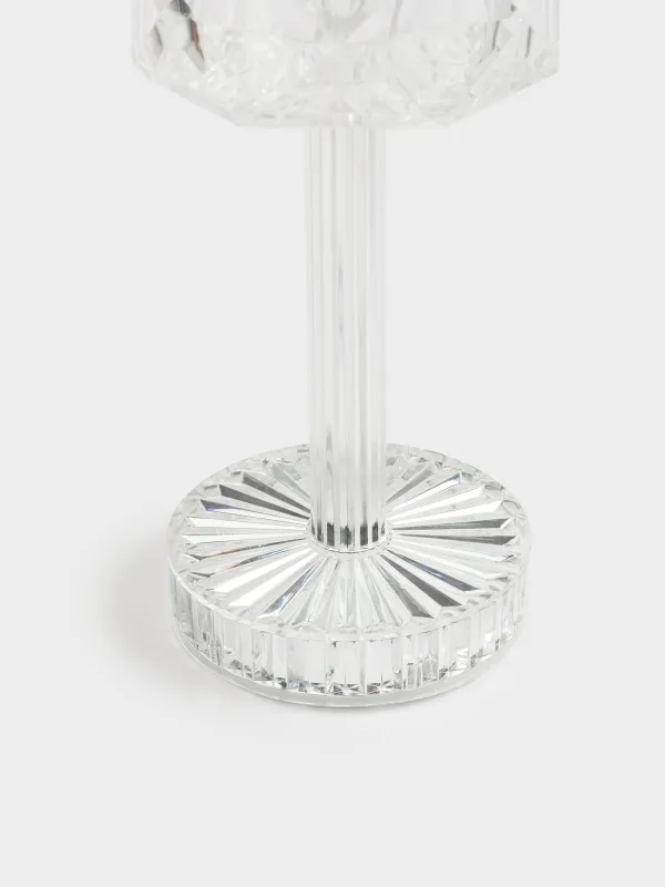 Светильник сенсорный, 26 см, беспроводной, на ножке, пластик/сталь, Ромб, Rhomb, image-2