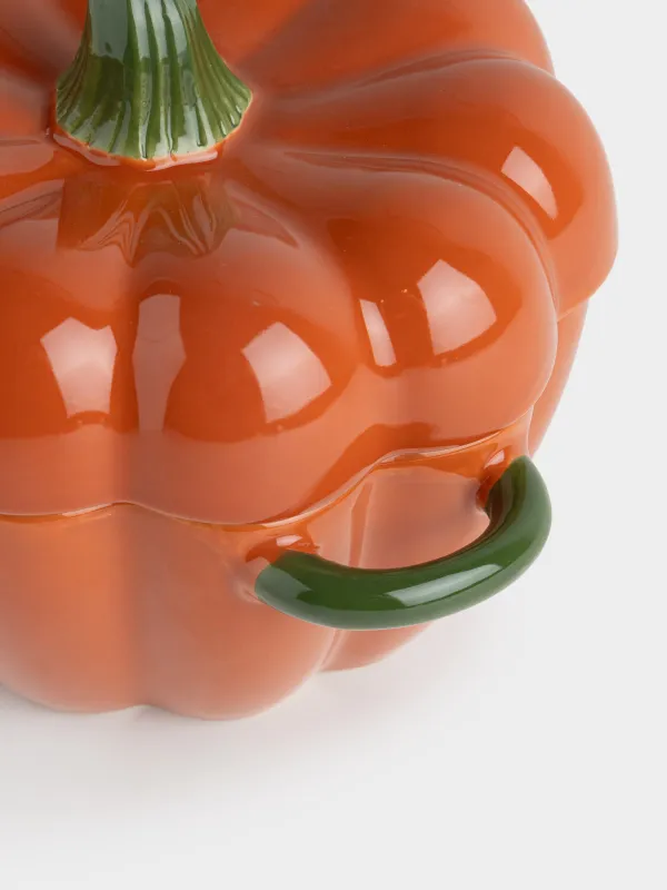 Форма для запекания, 16х13 см, 630 мл, с крышкой, Тыква, Gourd, image-1