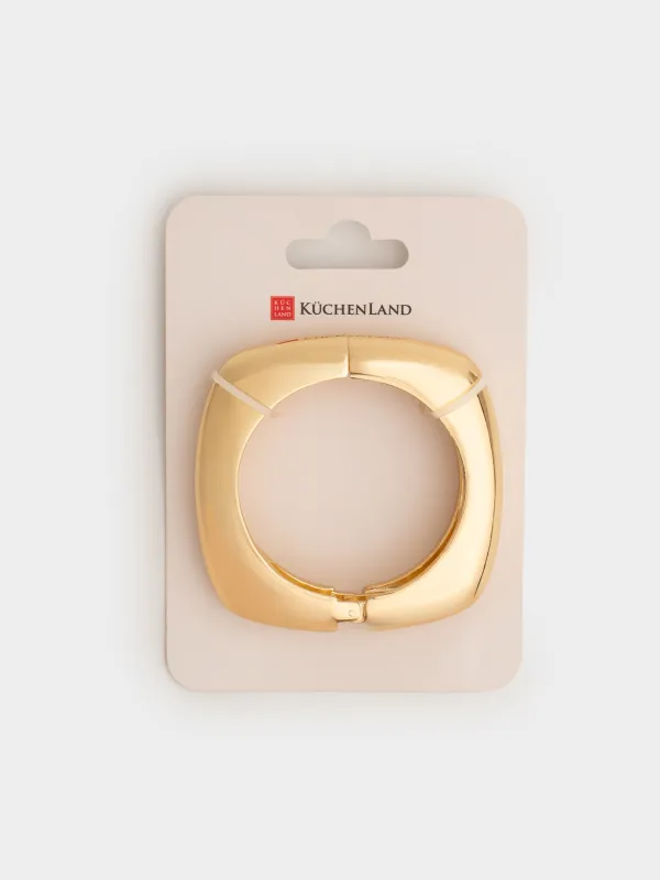 Браслет, 6х6 см, металл, золотистый, Jewelry, image-4