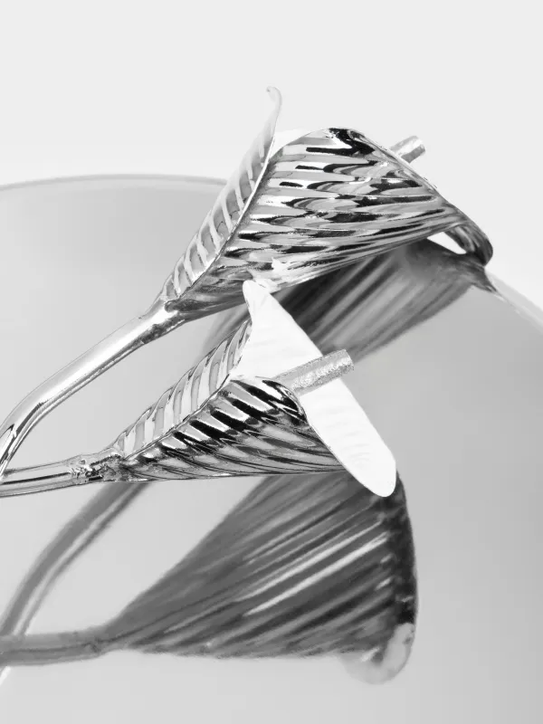 Блюдо декоративное, 20х6 см, металл, Каллы, Fantastic flower, image-4