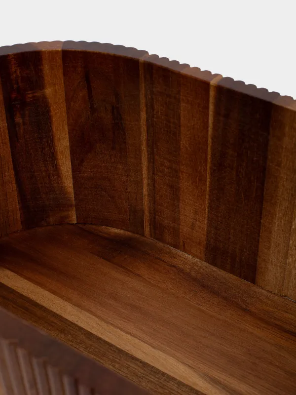 Хлебница, 33х18х13 см, дерево, овальная, Noble flow, image-2