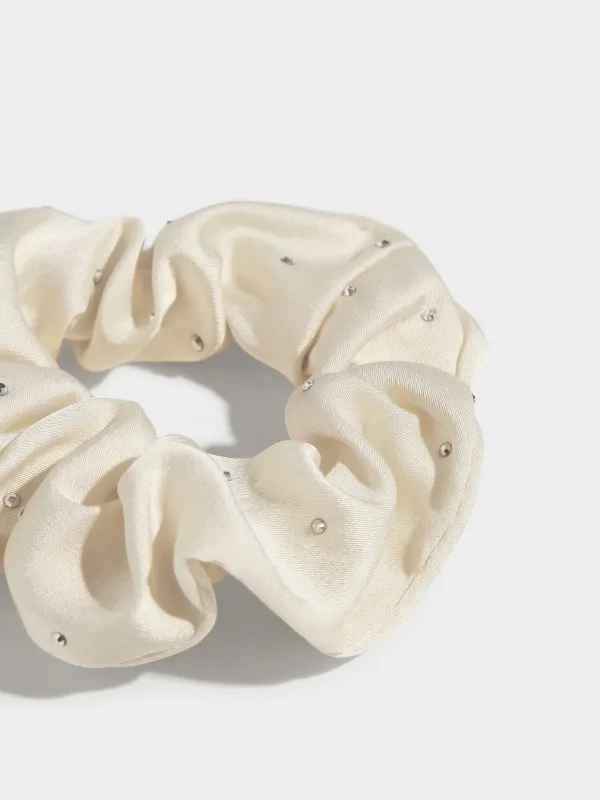 Резинка для волос, со стразами, Silk, image-1
