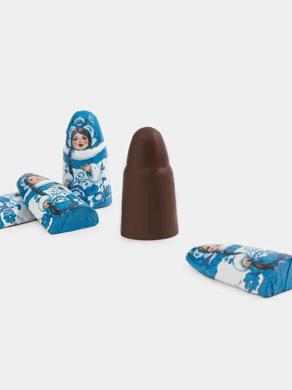 Конфета глазированная, 60 г, 5 шт, с помадно-банановой начинкой, Снегурочка, Sweet christmas, image-3