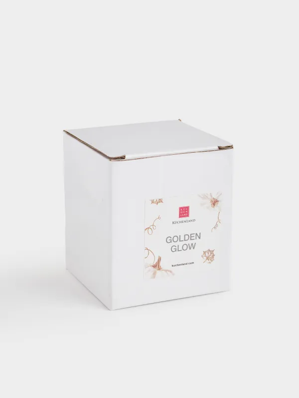 Кружка, 480 мл, фарфор P, молочно-золотистая, Тыква, Golden glow, image-4