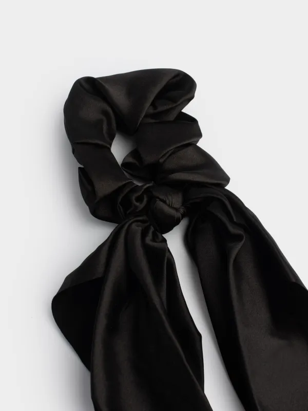 Резинка для волос, с лентой, Silk, image-1