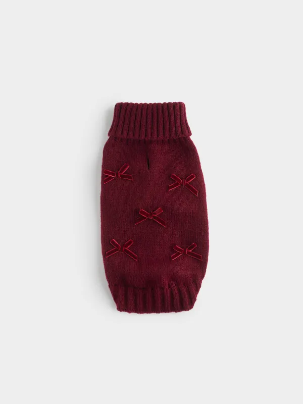 Свитер для животных с принтом Бантики, Fashion pet, image-0