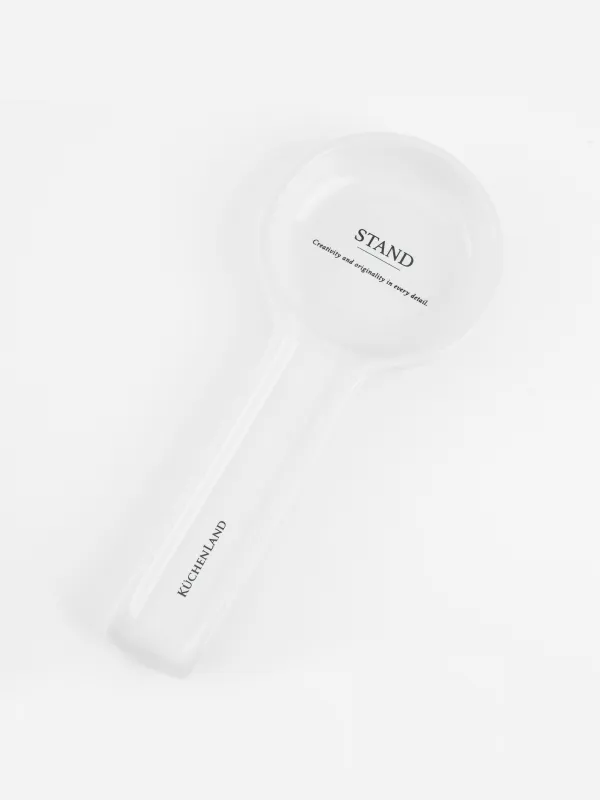 Подставка под ложку, 26 см, керамика, молочная, Course, image-3