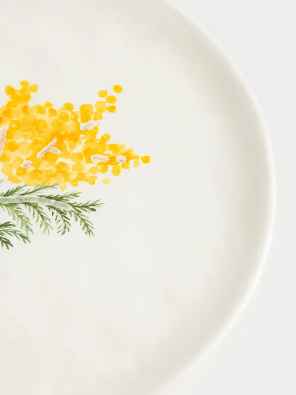 Блюдо, 24 см, Мимоза, Crumple flower, image-3