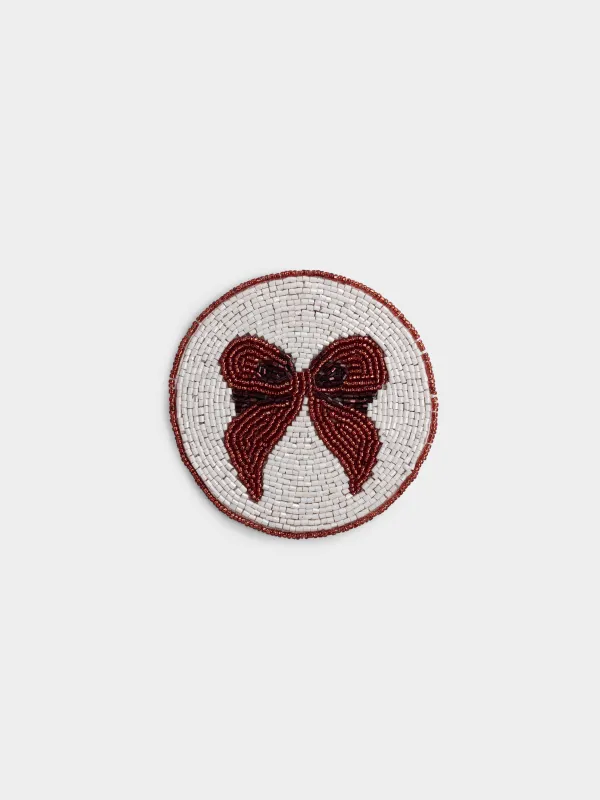 Подставка под кружку, Бант, Art beads, image-0