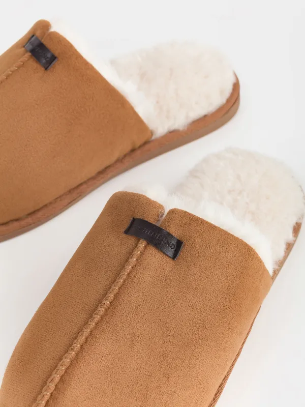 Тапочки домашние, Suede, image-4