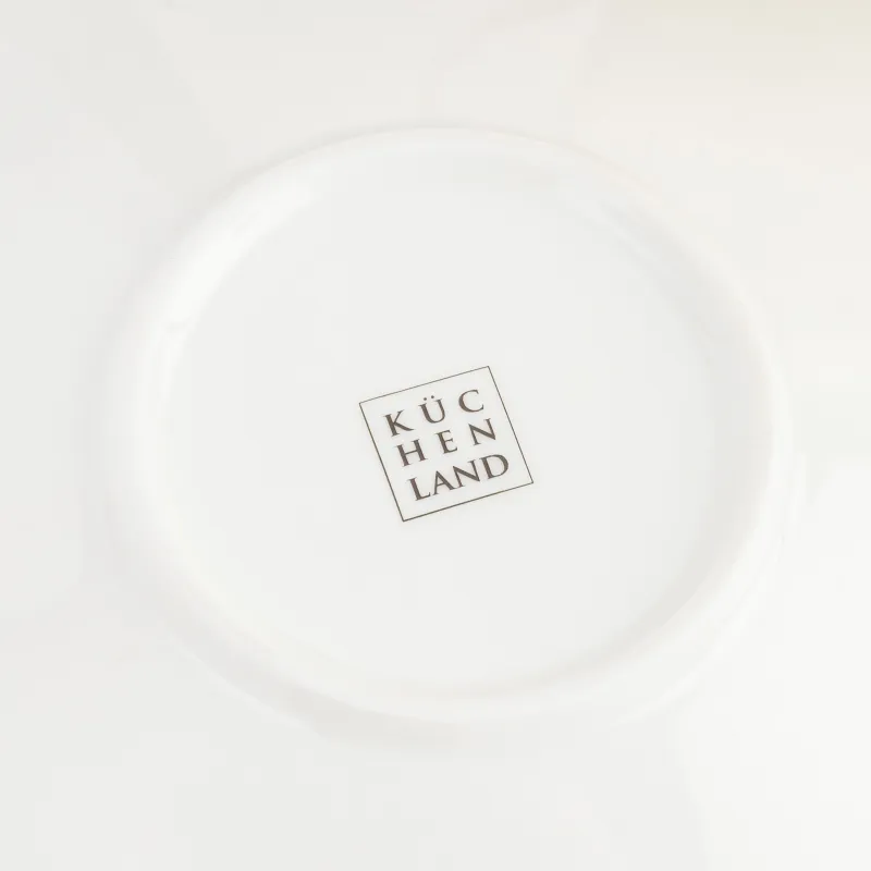 Пара чайная для завтрака, 1 перс, 2 пр, 500 мл, фарфор P, золотисто-белая, Кот, Cat, image-4