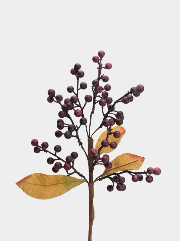 Ветка декоративная, 38 см, Ягоды, Fruit decor, image-1