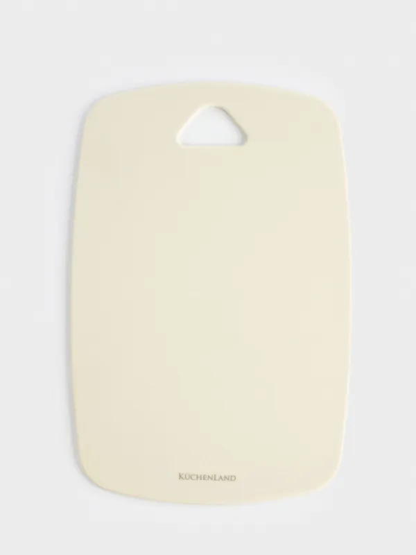 Доска разделочная, 30/35 см, 2 шт, пластик, молочная/серо-коричневая, Soft kitchen, image-2