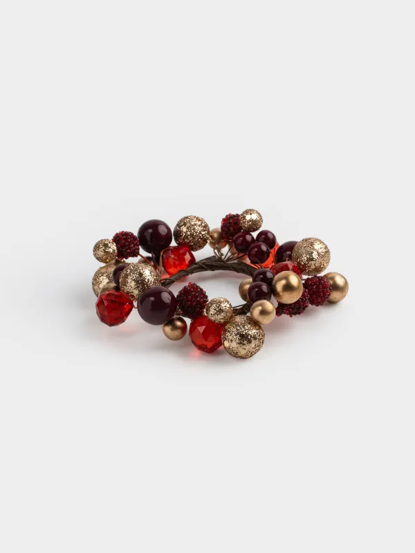 Кольцо для салфеток, Новогодние шары, Balls sparkle, image-1