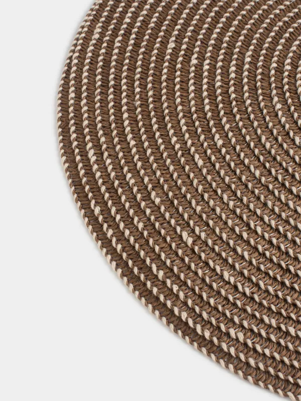 Салфетка под приборы, коричневая, Helical, image-1