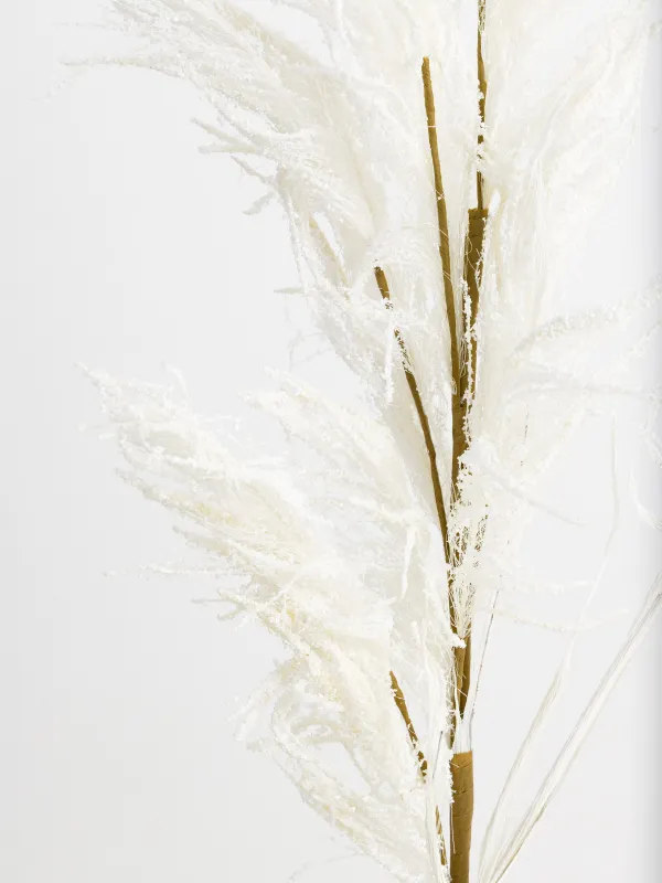 Ветка декоративная, 1 м, Белая пампасная трава, Meadow decor, image-2