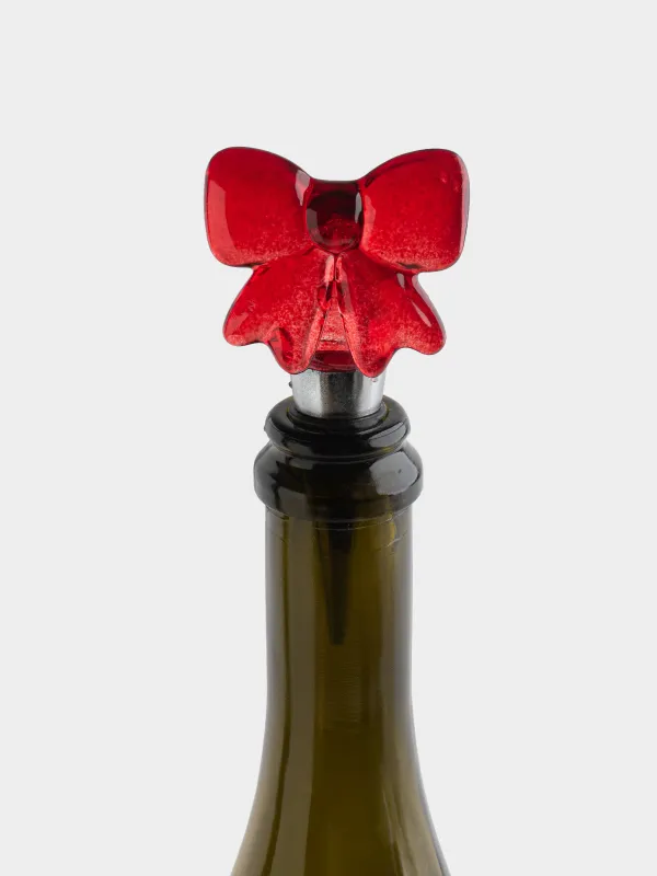 Пробка для винной бутылки, 13 см, Бант, Bow, image-2