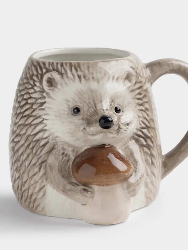 Кружка, 490 мл, Еж с грибом, Hedgehog, image-1