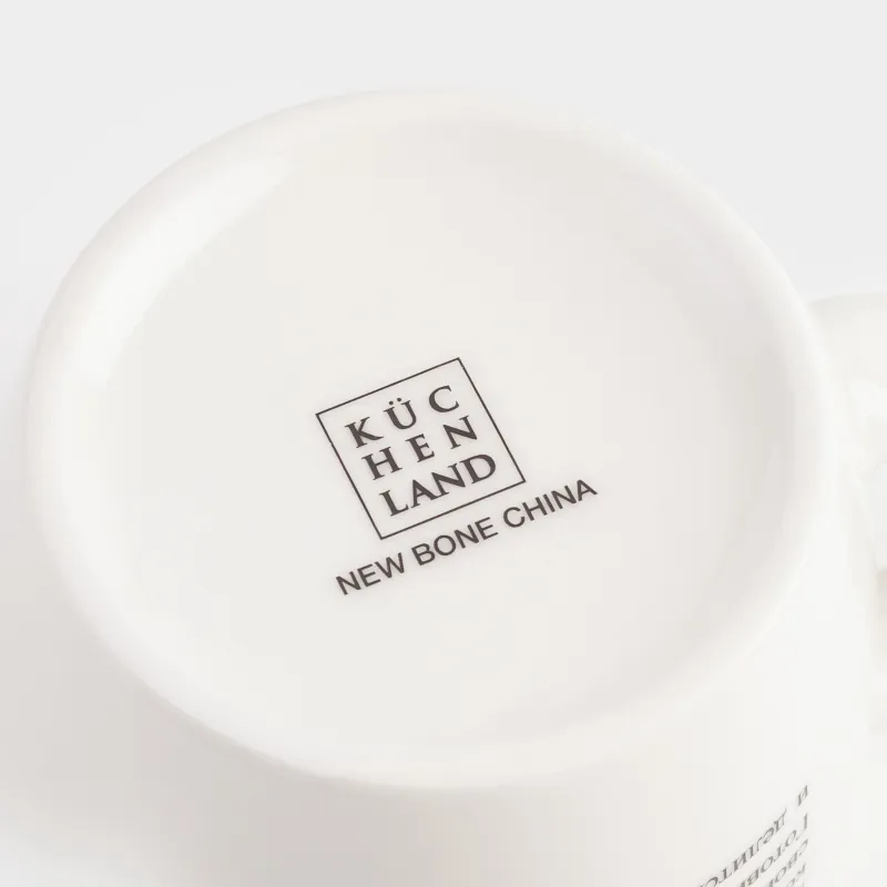 Кружка, 350 мл, фарфор N, белая, Бабушка, Family, image-3