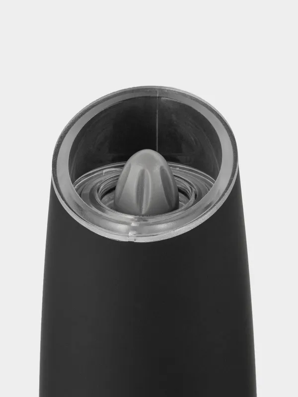 Мельница для специй, 20 см, 2 шт, гравитационная, пластик/акрил, LED W, черная/белая, Spicy, image-4