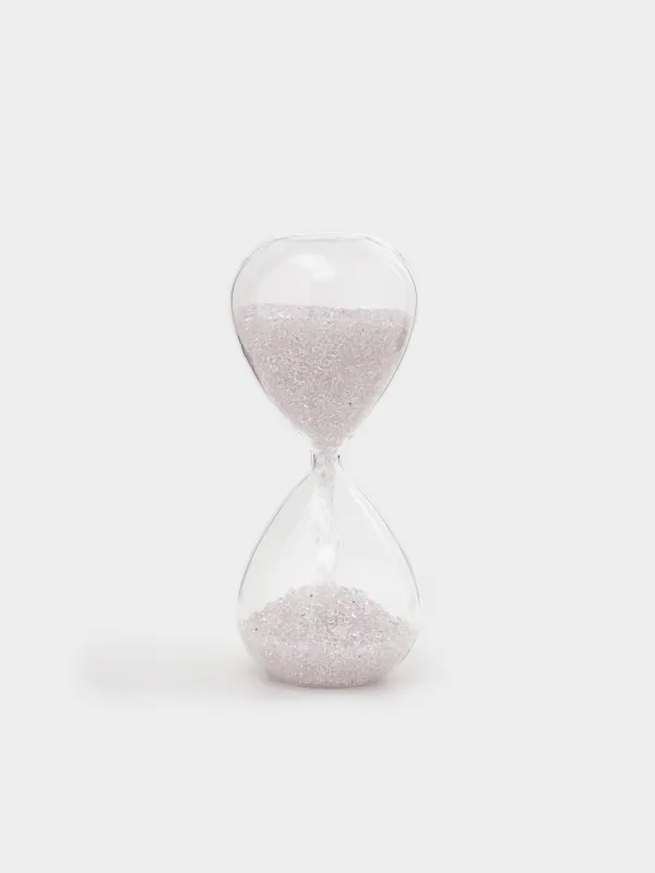 Часы песочные, 15 секунд, с кристаллами, Sand time, image-1