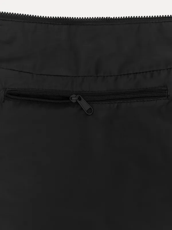 Сумка, 24х40 см, с регулируемым ремешком, полиэстер, черная, Force sport, image-4