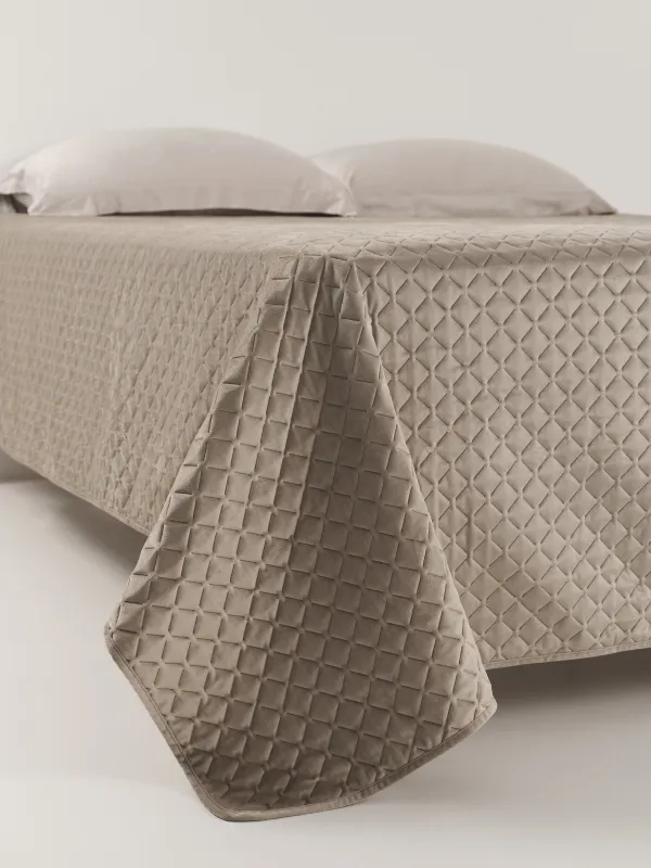 Покрывало, 240х260 см, стеганое, Lavender, Stitch velvet, image-4