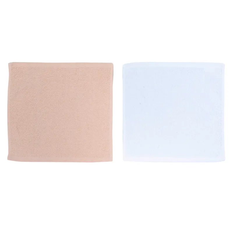 Полотенце, 30х30 см, 6 шт, в корзине с бантом, хлопок, бежевое/белое, Basket towel, image-2