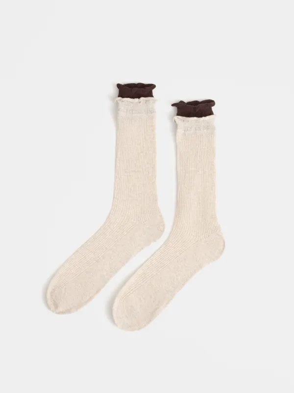 Носки женские, в рубчик, двойные, Rubchik, image-0