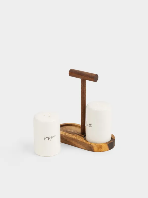 Набор для соли и перца, на подставке, Noble tree, image-2