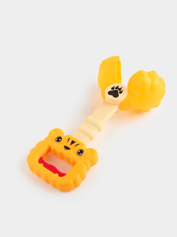 Игрушка для песка, 31 см, пластик, желтая, Лапка тигра, Sunny, image-2