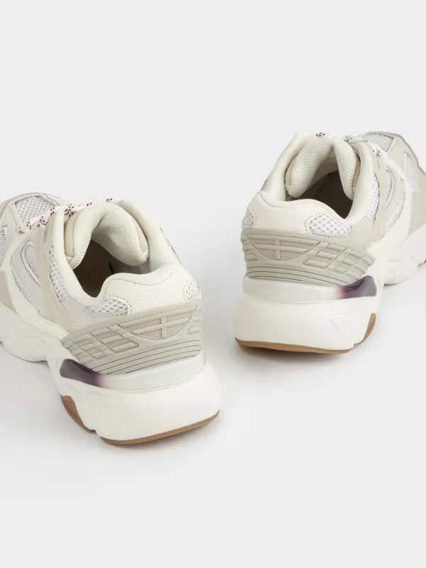 Кроссовки бежево-серые, Renske, image-4