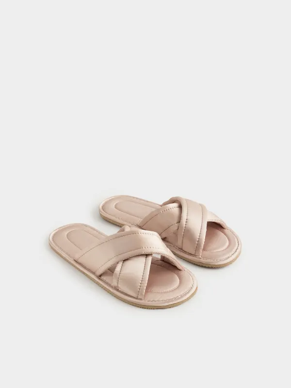 Тапочки женские, домашние, Silk X, image-4