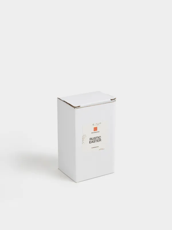 Статуэтка с подсветкой, 13 см, фарфор P, бело-золотистая, Кролик, Rustic Easter, image-5