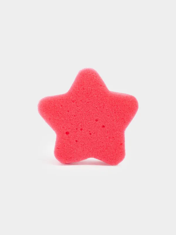 Набор для душа, 3 пр, детский, в косметичке, полиэстер, красный, Лошадка, Friend spa, image-2