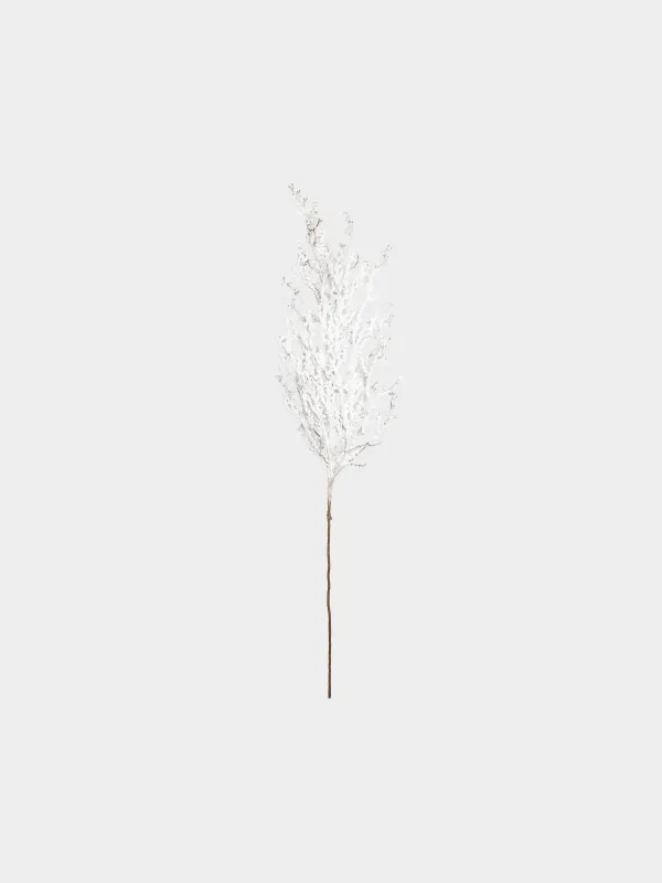 Ветка декоративная, 1,2 м, Заснеженная ветка, Snowy decor, image-0