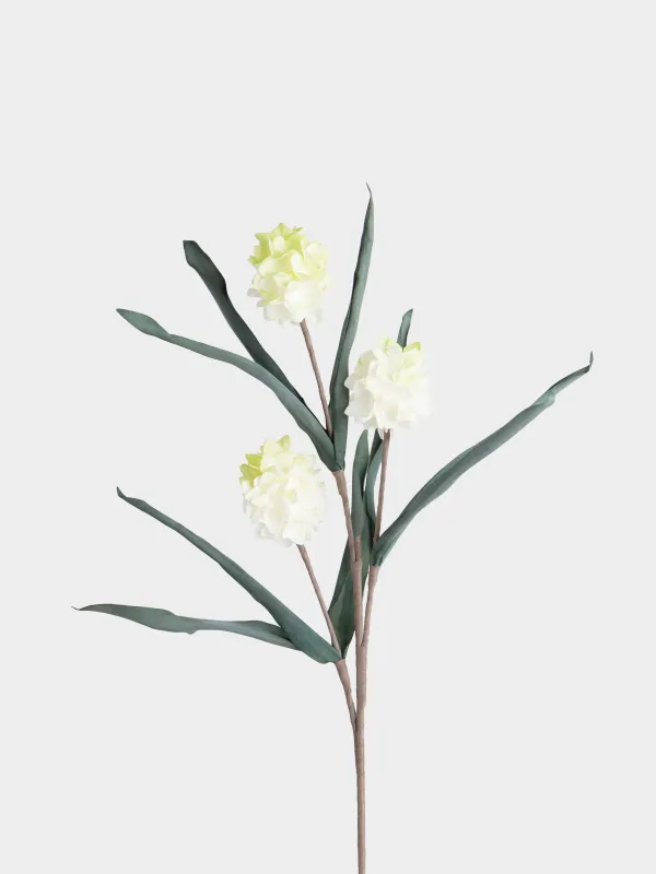 Ветка декоративная, 1 м, Желтые цветы, Flower garden, image-1