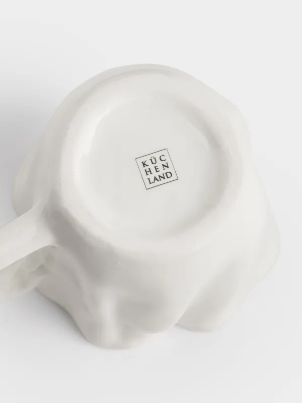 Кружка, 400 мл, Незабудка, Crumple flower, image-4