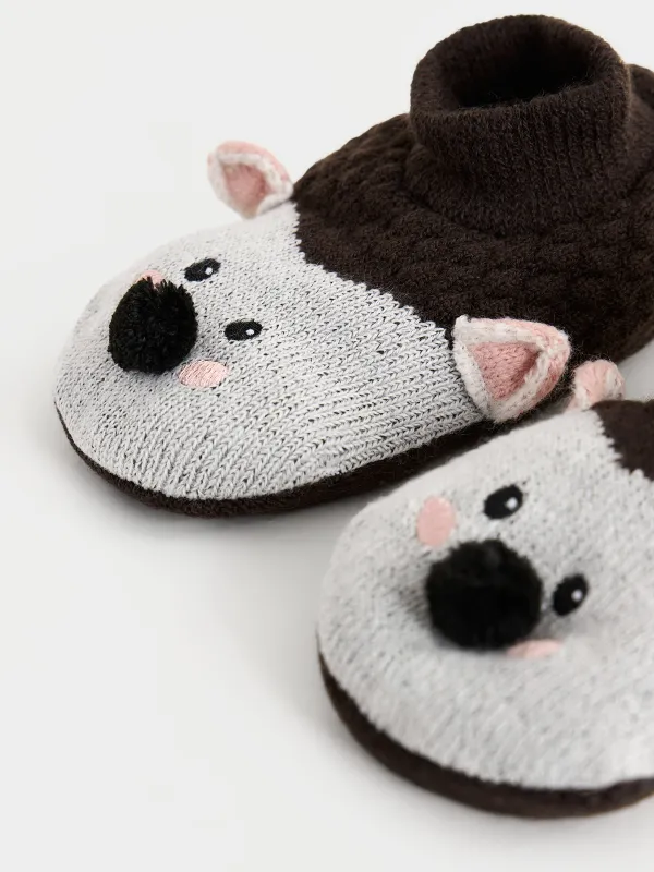 Носки детские, акрил/шерпа, Funny warm, image-1