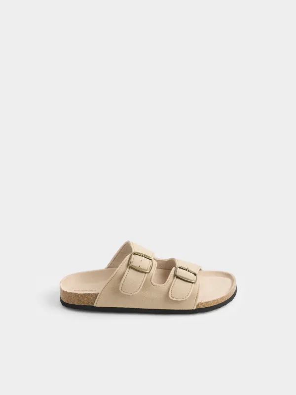 Тапочки женские, с застежкой, Creola, image-0