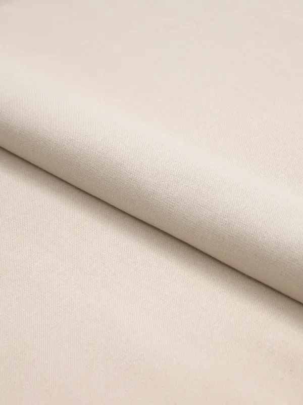 Дорожка настольная, 40х160 см, с бахромой, хлопок, бежевая, Framed, image-1