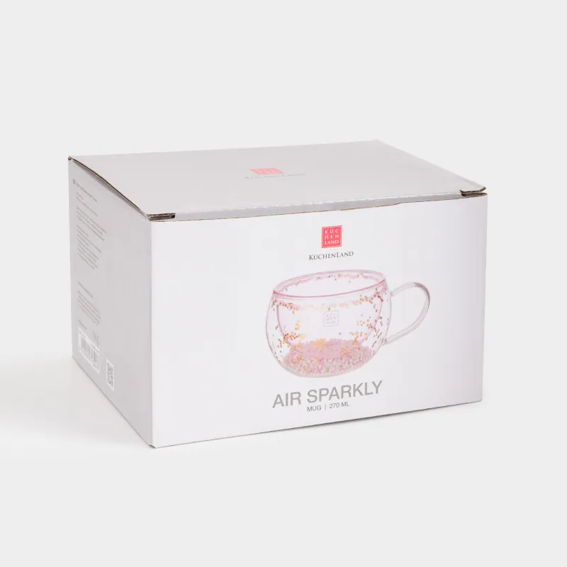 Кружка, 270 мл, с шариками, Звезды, Air sparkly, image-3