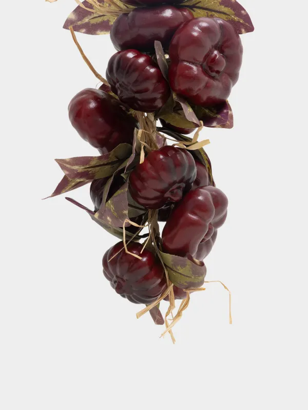 Композиция декоративная, 40 см, подвесная, Тыквы, Grand garden decor, image-1