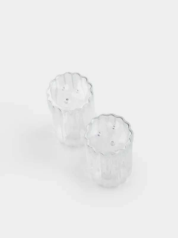 Набор для соли и перца, на подставке, Ribby wood, image-3