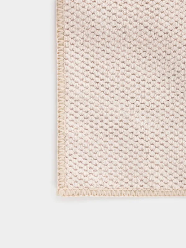 Тряпка для кухни, 30х30 см, микрофибра, бежево-розовая, Ромбы, Clean, image-2