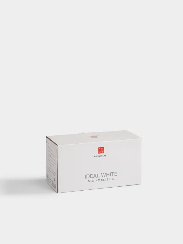 Кружка, белая, Ideal white, image-3